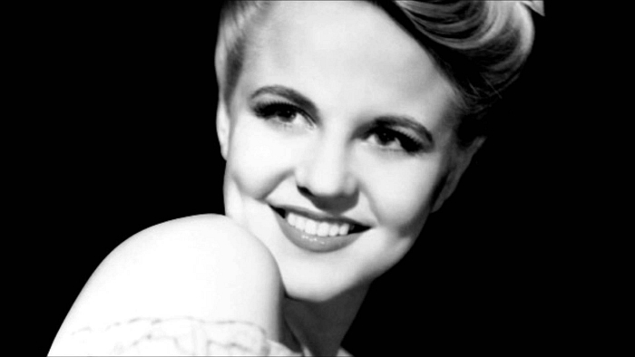 Peggy Lee publicity photo from the Fever era